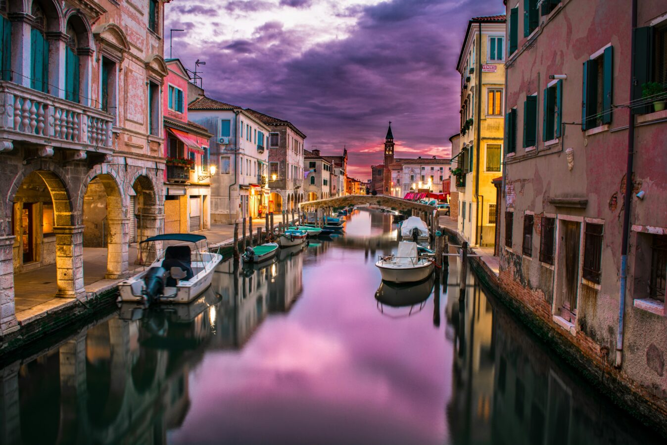 boats on the river